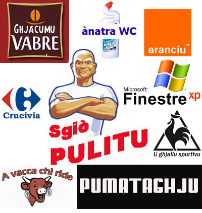 Pè a cursizazione di i nomi di marche ! Pè a cursizazione di i nomi di marche !