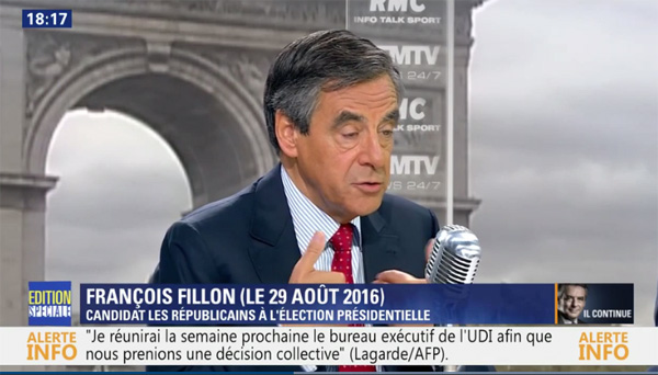 Fillon : "mis en examen, je ne serai pas candidat"