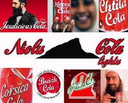 Dopu à u Corsica-Cola, u Breizh-Cola è l'Arab-Cola, eccu u Niolu-Cola ! Dopu à u Corsica-Cola, u Breizh-Cola è l'Arab-Cola, eccu u Niolu-Cola !