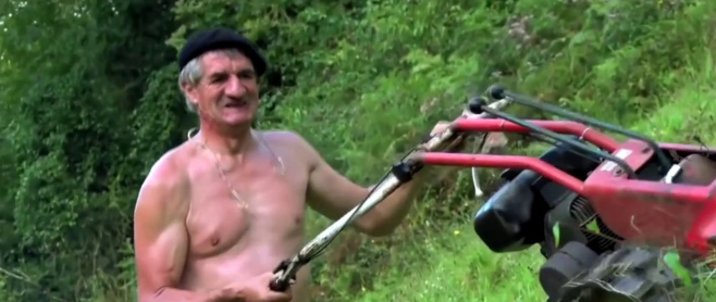 Jean Lassalle in Corsica Jean Lassalle in Corsica