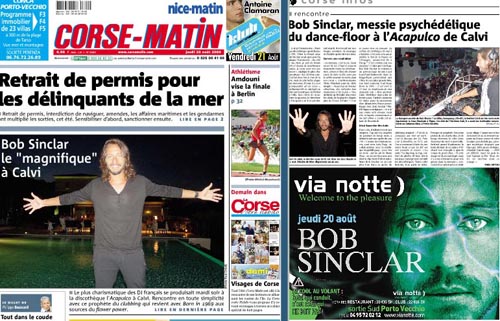 Da Ponte Novu à Bob Sinclar... Da Ponte Novu à Bob Sinclar...