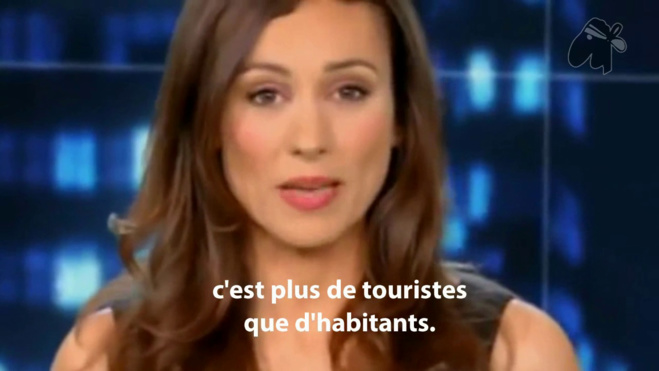 Cumu si dice in corsu "surfréquentation touristique" ?