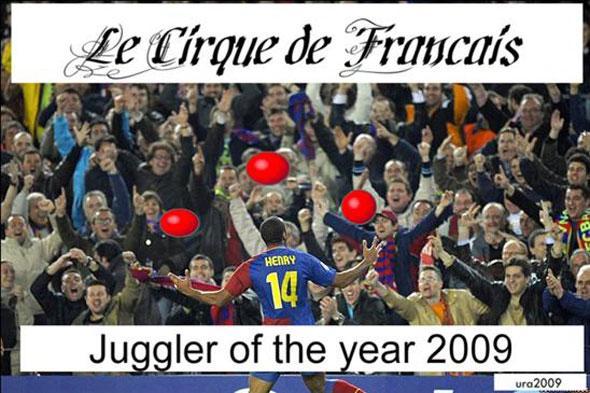 Thierry Henry, closcia internaziunale Thierry Henry, closcia internaziunale