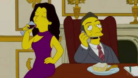 Sarkozy contr'à Homer Simpson ! Sarkozy contr'à Homer Simpson !