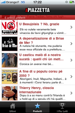 O iPhone, Parlami corsu ! O iPhone, Parlami corsu !