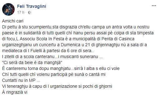 Dop'à i fochi di Cervioni, U Cotone è Chjatra : cumu aiutà ?