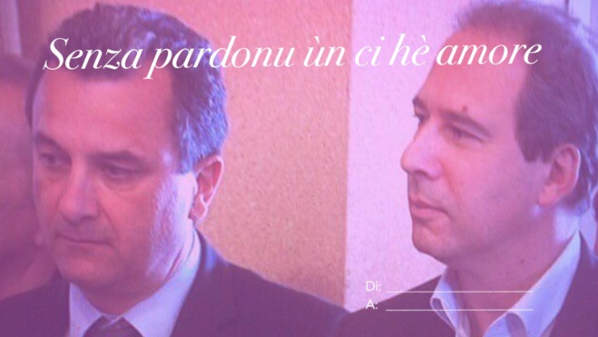 Per San Valentinu, manda a to cartulina d'amore pulitica