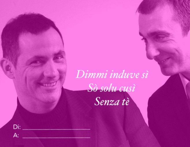 Per San Valentinu, manda a to cartulina d'amore pulitica