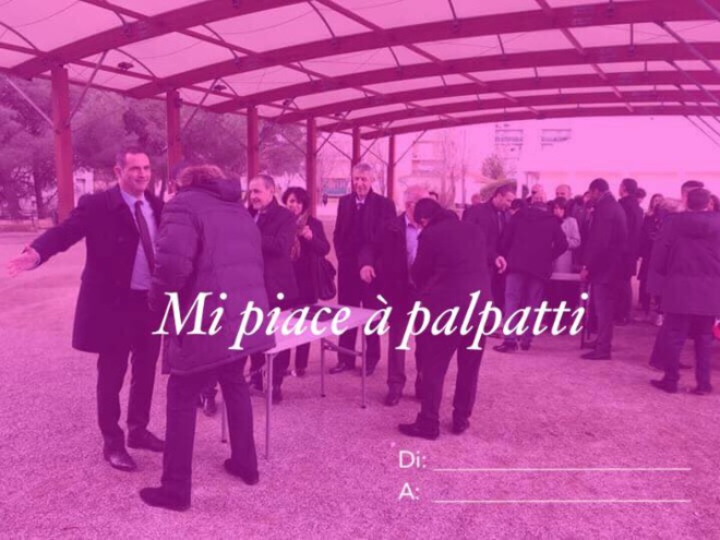 Per San Valentinu, manda a to cartulina d'amore pulitica