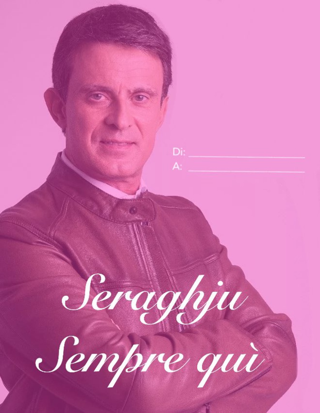 Per San Valentinu, manda a to cartulina d'amore pulitica