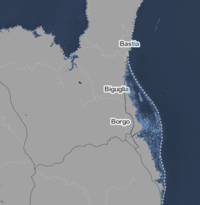 Riscaldamentu climaticu è cullata di l'acqua : cumu serà a Corsica in u 2100 ? Riscaldamentu climaticu è cullata di l'acqua : cumu serà a Corsica in u 2100 ?