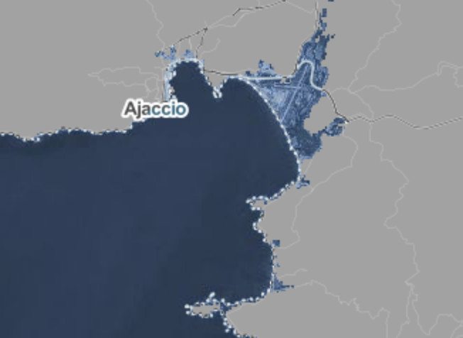 Riscaldamentu climaticu è cullata di l'acqua : cumu serà a Corsica in u 2100 ? Riscaldamentu climaticu è cullata di l'acqua : cumu serà a Corsica in u 2100 ?