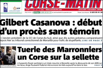 Più forte ch'è Mafiosa è Un prophète, Corse-Matin