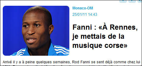 A cultura corsa à l'OM ! A cultura corsa à l'OM !