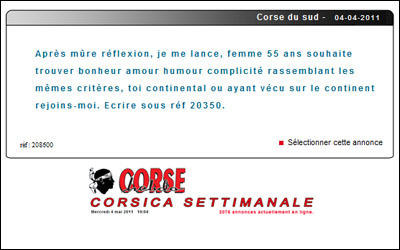 "Quotas" francesi : ancu pè stampà ? "Quotas" francesi : ancu pè stampà ?