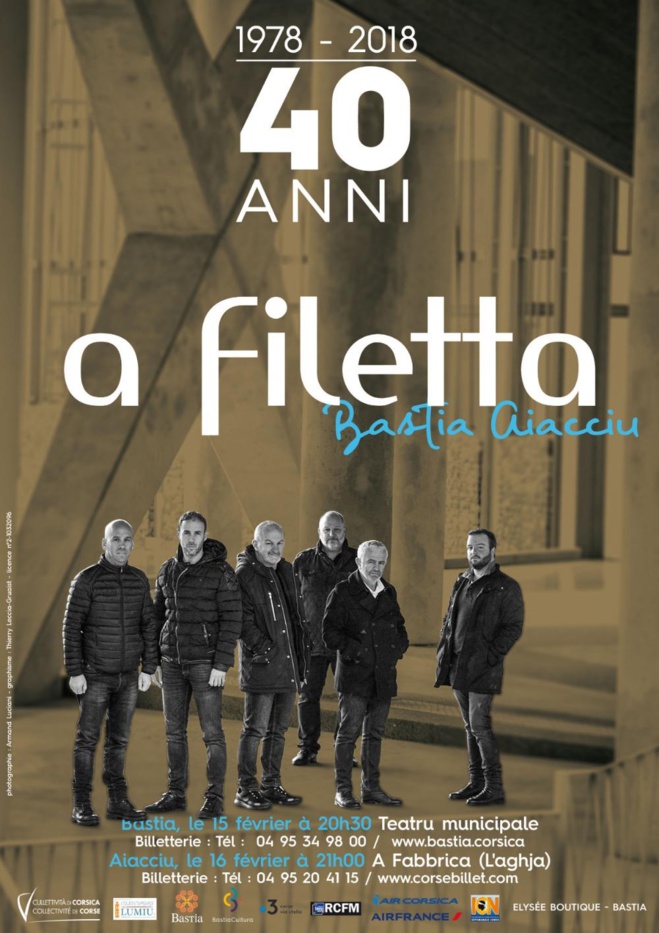A Filetta hà 40 anni