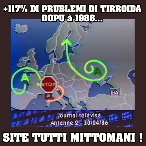 Cernobil : u nulu s'hè veramente piantatu à a fruntiera ! Cernobil : u nulu s'hè veramente piantatu à a fruntiera !