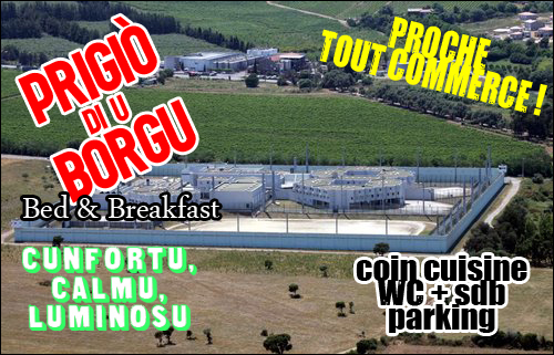 A "cité U" di a prigiò di U Borgu A "cité U" di a prigiò di U Borgu