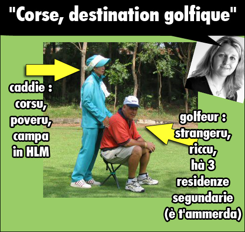 O Corsu, u to figliolu purterà u caddie