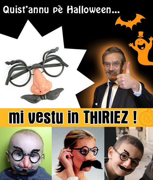 Fate a paura, vestitevi in Thiriez Fate a paura, vestitevi in Thiriez