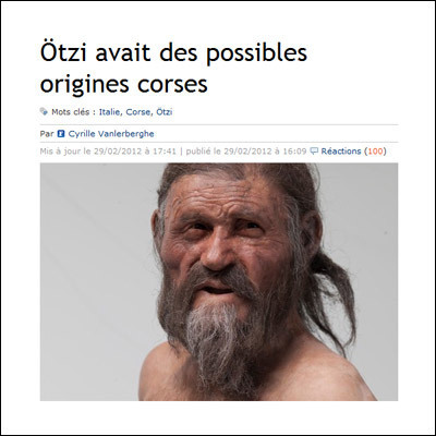 Ötzi, u ziu di a patria Ötzi, u ziu di a patria