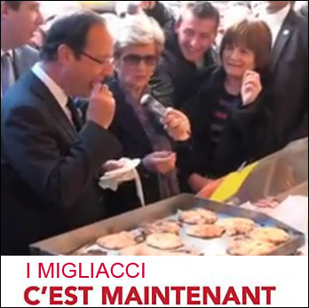 Hollande s'era lasciatu à Rocard in casa