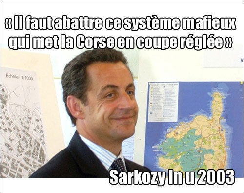 Chì serà a bugia di Sarkozy quist'annu ?