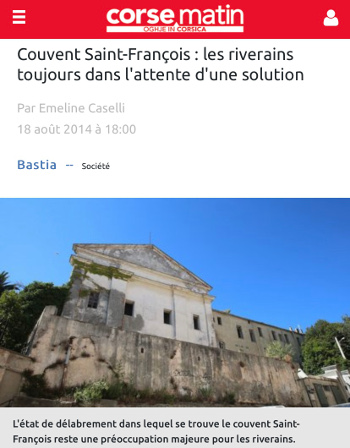 Bastiacci, chì femu di u nostru patrimoniu ? Bastiacci, chì femu di u nostru patrimoniu ?