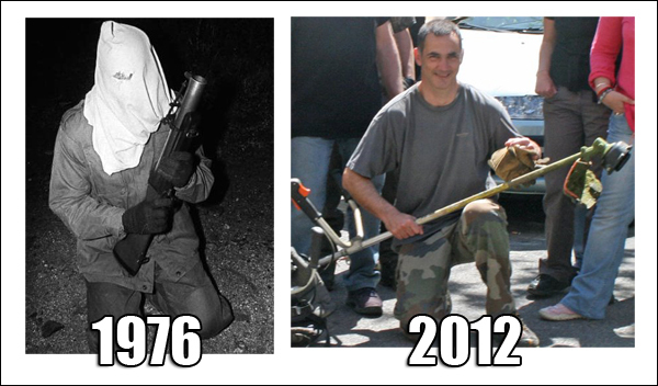 Evuluzione di u treillis in Corsica in 36 anni. Evuluzione di u treillis in Corsica in 36 anni.