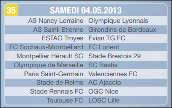 Si ghjucherà forse Bastia - Marseglia u 5 maghju 2013 Si ghjucherà forse Bastia - Marseglia u 5 maghju 2013