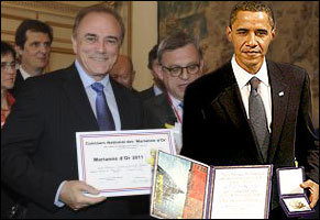 L'UMP vole dà u premiu Nobel di a pace à Sarkozy L'UMP vole dà u premiu Nobel di a pace à Sarkozy