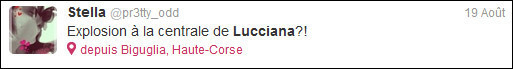 #Lucciana : a prima tweet-magagna corsa