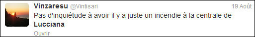 #Lucciana : a prima tweet-magagna corsa #Lucciana : a prima tweet-magagna corsa