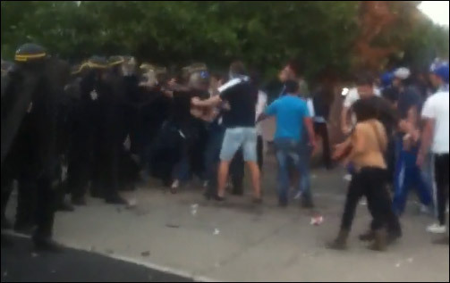 I CRS anu festighjatu a vittoria di u PSG I CRS anu festighjatu a vittoria di u PSG