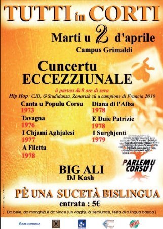 O Big Alì, parlami corsu ! O Big Alì, parlami corsu !