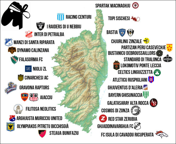 L'invasione di i clubs corsi L'invasione di i clubs corsi