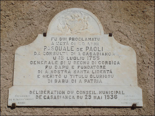 Lugliu 1755, un certu Pasquale Paoli... Lugliu 1755, un certu Pasquale Paoli...