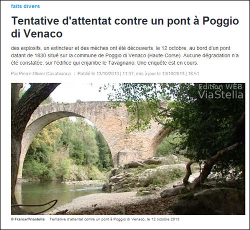 Perchè ci vole à plasticà u ponte