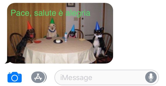 Chì missaghju d'auguri mandà per capu d'annu ?