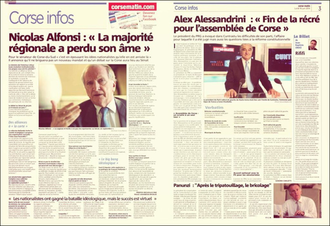 Una doppia pagina di viulenza