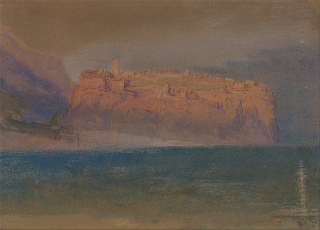 A Corsica vista da u pittore Turner