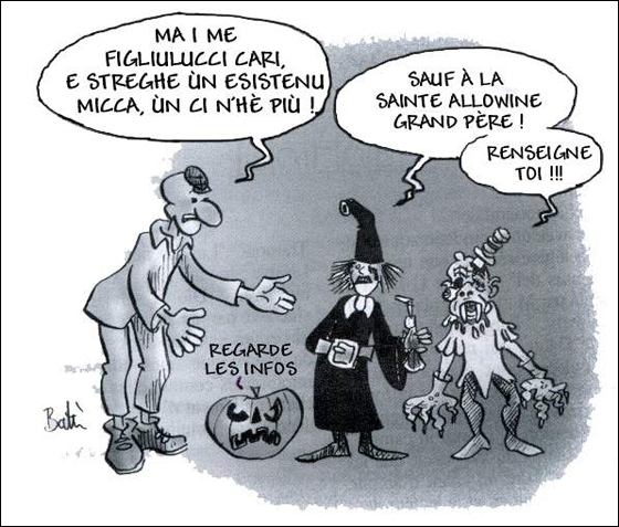 Sant'Andria o Halloween ? U resucontu di u macciu Sant'Andria o Halloween ? U resucontu di u macciu