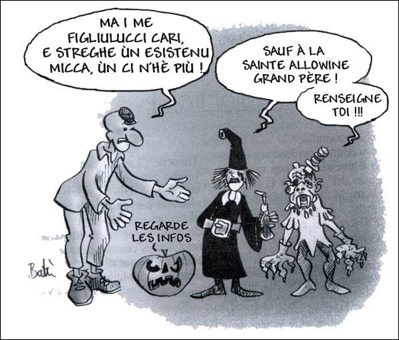 Sant'Andria o Halloween ? U resucontu di u macciu