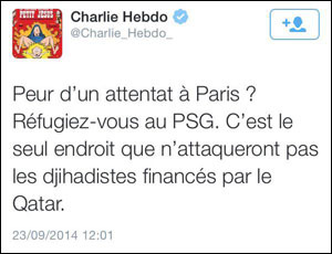 Furiani : "Le Qatar finance le PSG et le terrorisme" Furiani : "Le Qatar finance le PSG et le terrorisme"