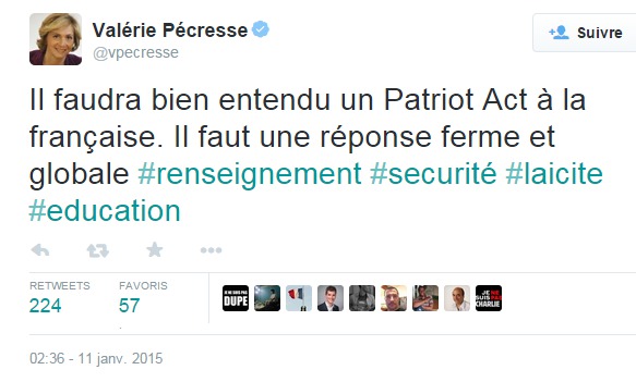 Pronti per un Patriot Act francese ?