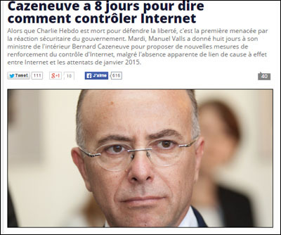 Pronti per un Patriot Act francese ? Pronti per un Patriot Act francese ?