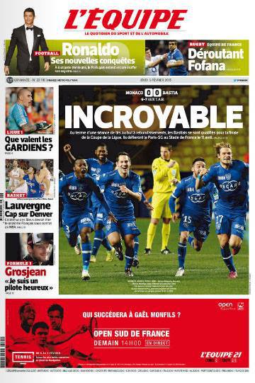 Bastia in finale : rivista di web Bastia in finale : rivista di web