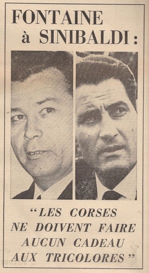 U 27 di ferraghju di u 1967 : A Corsica batte a Francia U 27 di ferraghju di u 1967 : A Corsica batte a Francia