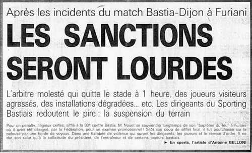 Furiani, stadiu u più sanziunatu d'Auropa ? Furiani, stadiu u più sanziunatu d'Auropa ?