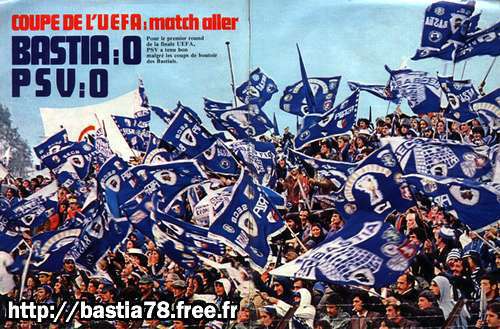 E cinque finale di Bastia